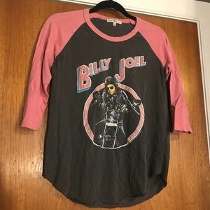 Billy Joel Baseball Tee
